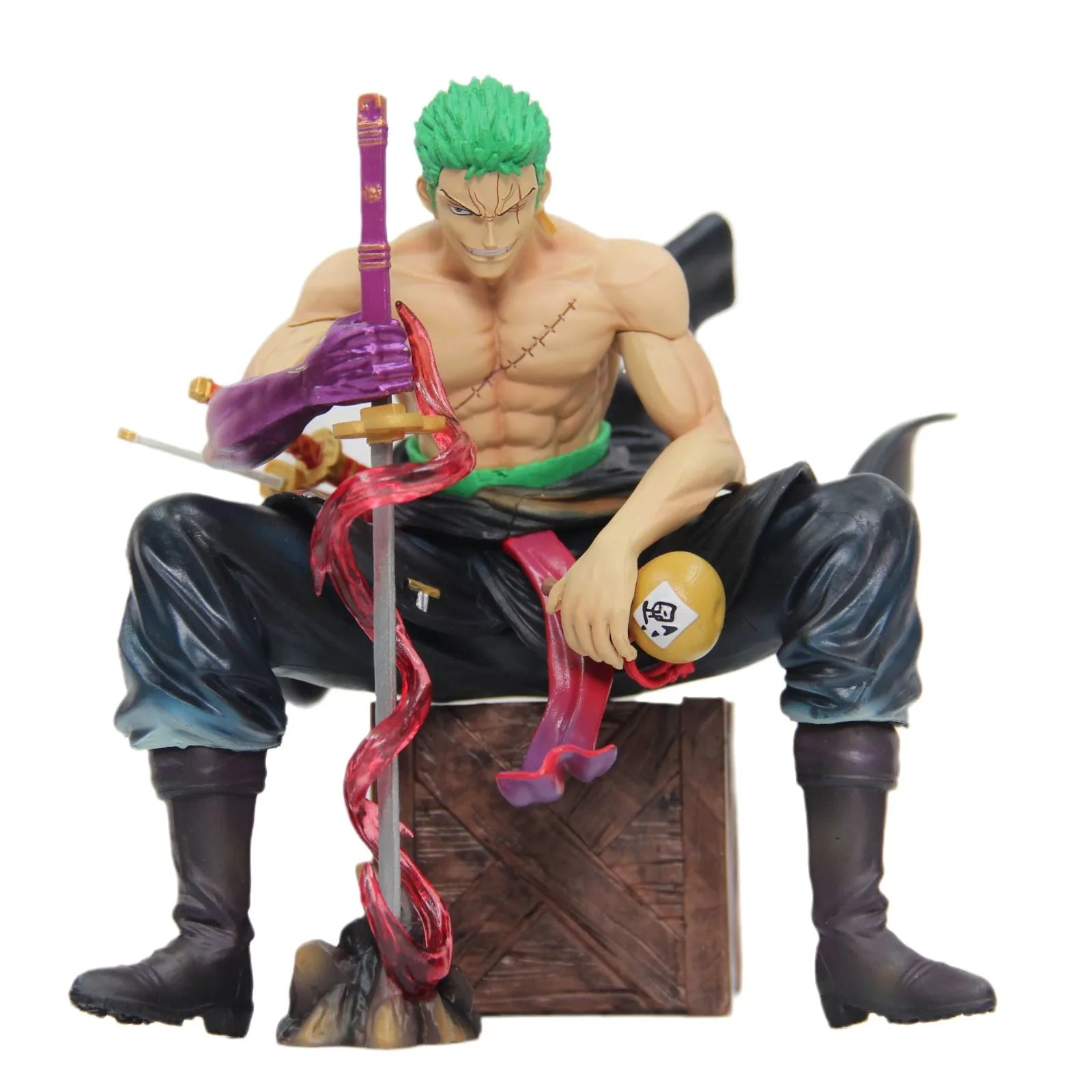 15cm One Piece Zoro Anime Figures Sit Roronoa Zoro Action Figurine 2 Heads Pvc Statue Room Collection Model Decoration Toys Gift 15cm One Piece Zoro Anime Figures Sit Roronoa Zoro Action Figurine 2 Heads Pvc Statue Room Collection Model Decoration Toys Gift